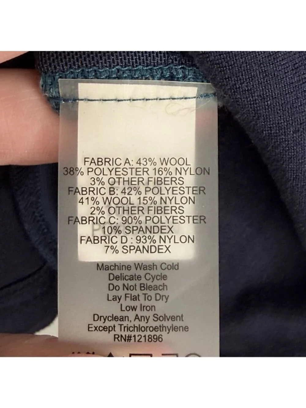 Title Nine Swacket Tunic Blue Jade Heather, S - Picture 11 of 12